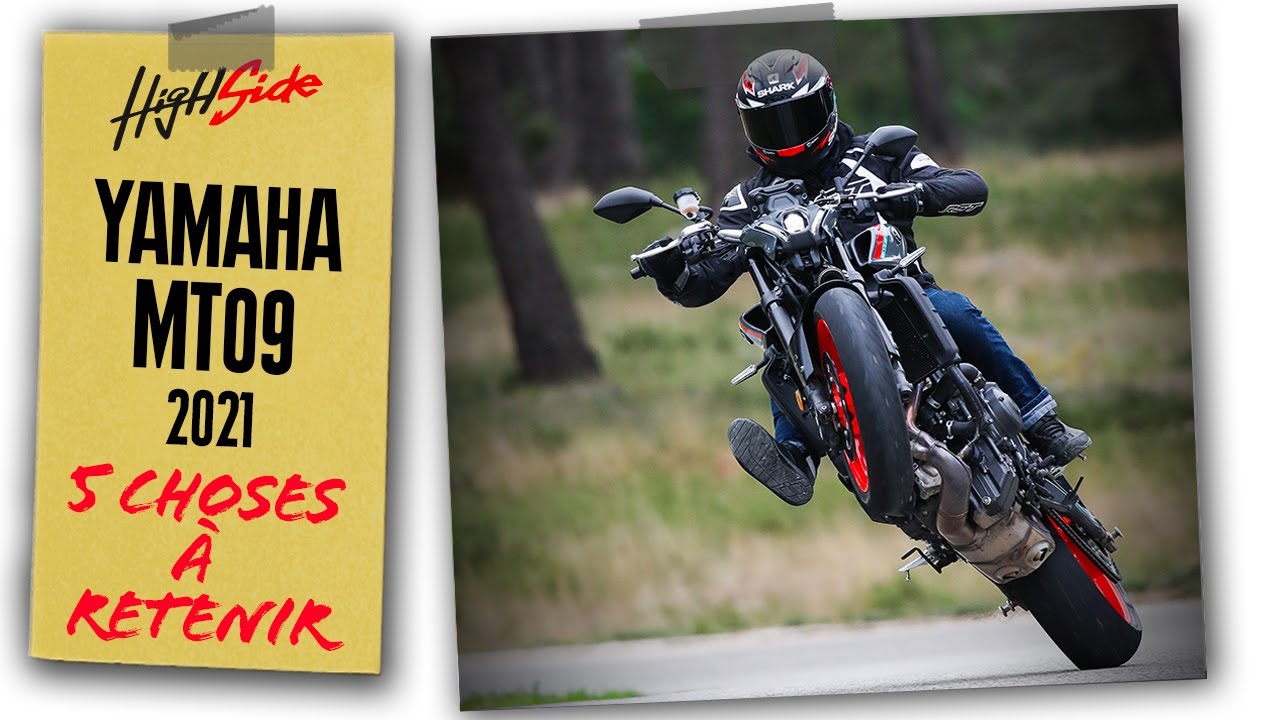 Yamaha MT-09 2021 : 5 choses à retenir