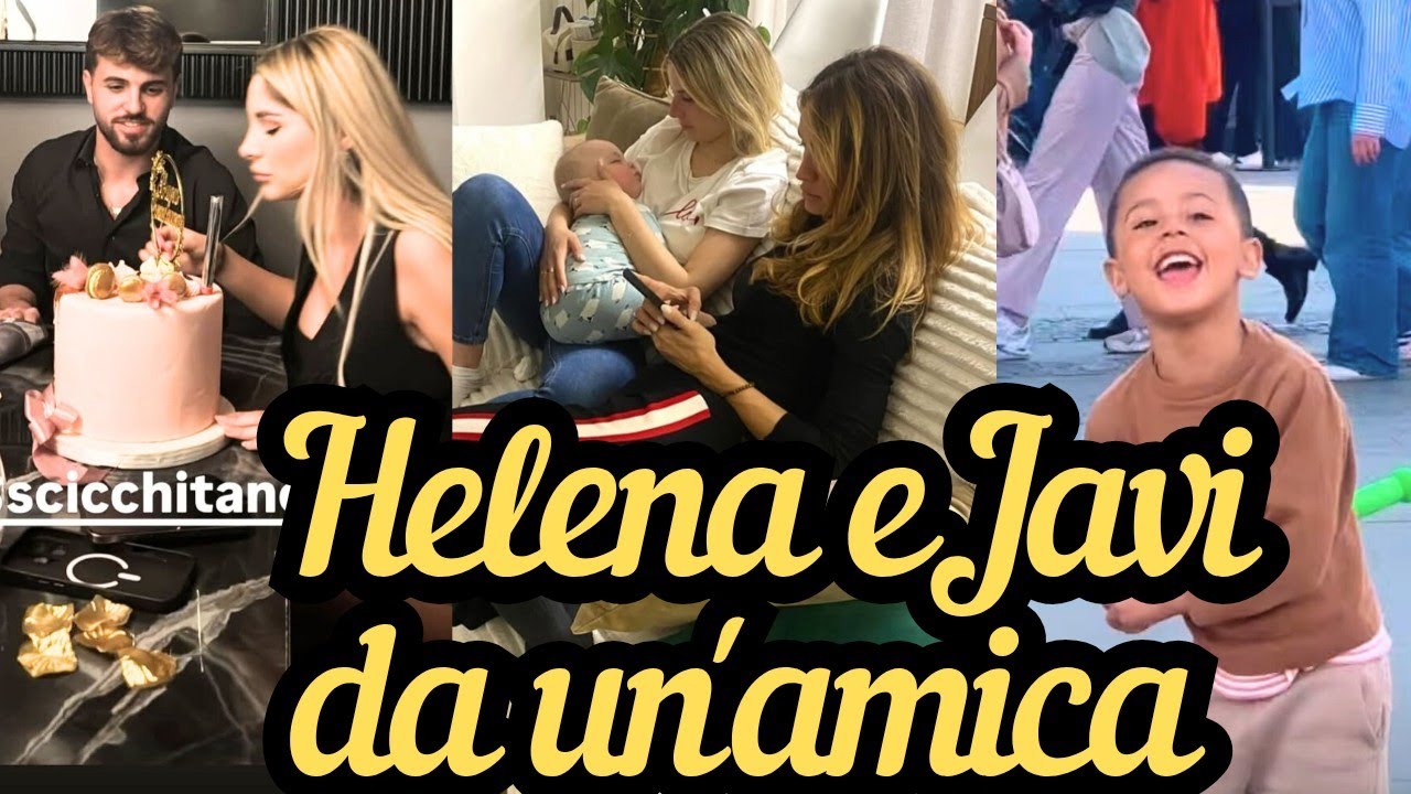 MARIANA PRESTES col figlio | ELENA e JAVIER da un'amica | MICHAEL in Oman | CHIARA:  compleanno