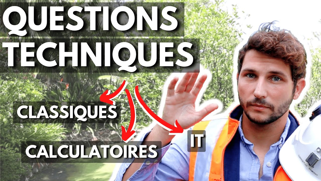 Comment R&eacute;pondre Aux Questions Techniques ? (ENTRETIEN d'Embauche)