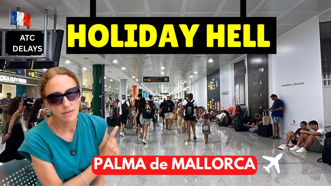 Air Traffic Control STRIKES HIT Palma Airport, Mallorca [Spain]