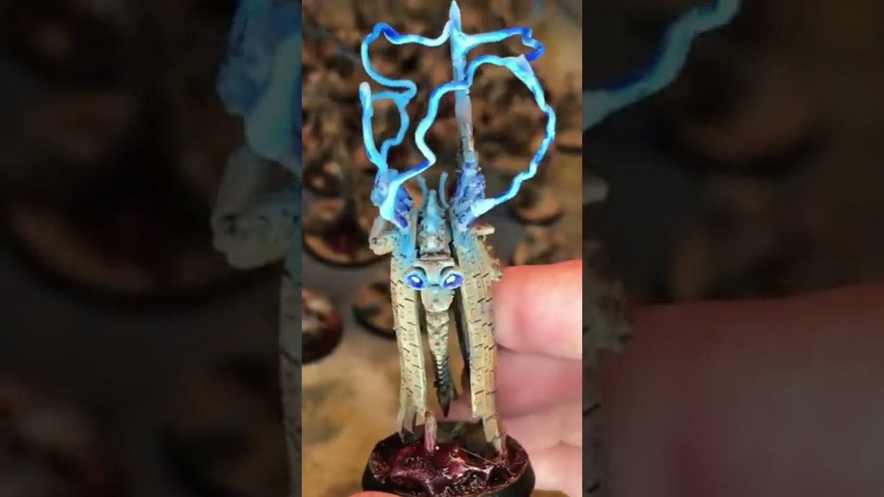 Necron Plasmancer Energy Kitbash!