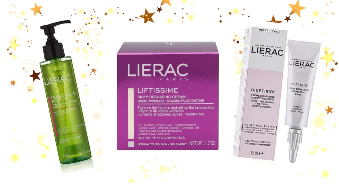 ريفيو منتجات ليراك /  lierac foaming gel /liftissime reshaping cream / dioptiride eye cream