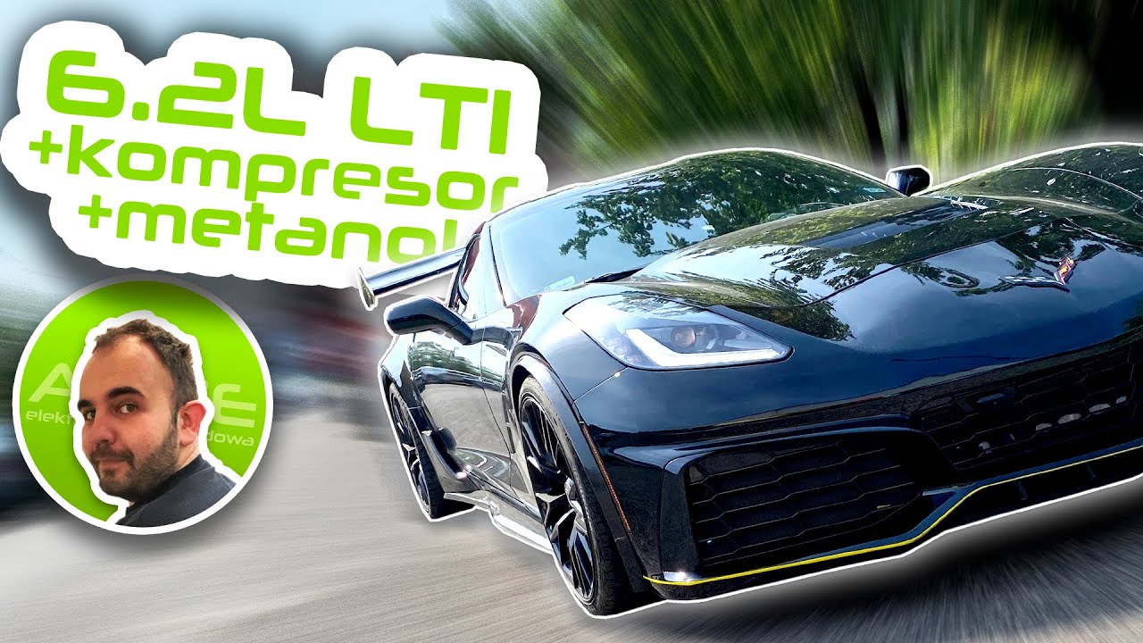 Dotrysk metanolu. Corvette C7 Stingray chip tuning +100 koni
