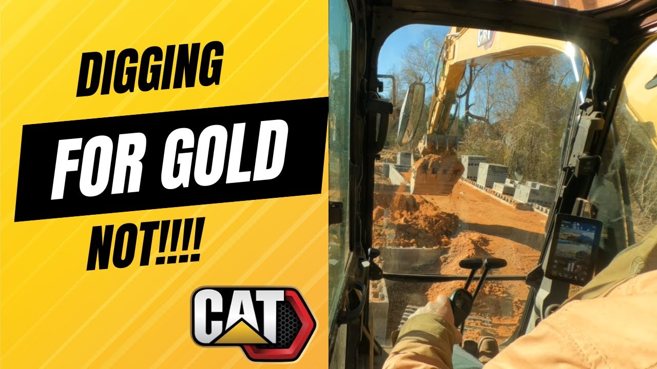 Finishing the four house sites and digging for gold