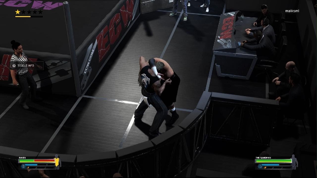 Sandman vs Raven In ecw 25
