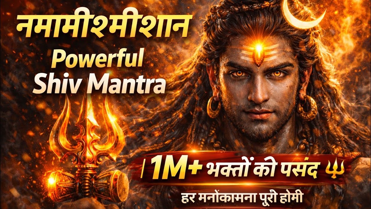 नमामीशमीशान 🔱 Powerful Shiv Mantra | Namami Shamishan | Shivratri Special Mahadev Bhajan 2026
