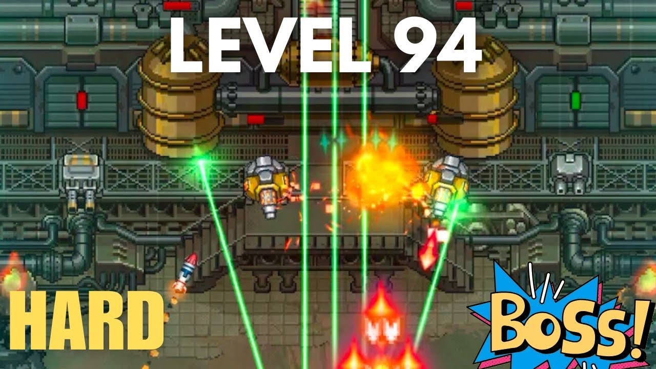 1945 Air Force Game BOSS Level 94 (HARD) - 2X Emergency Repair 🆘