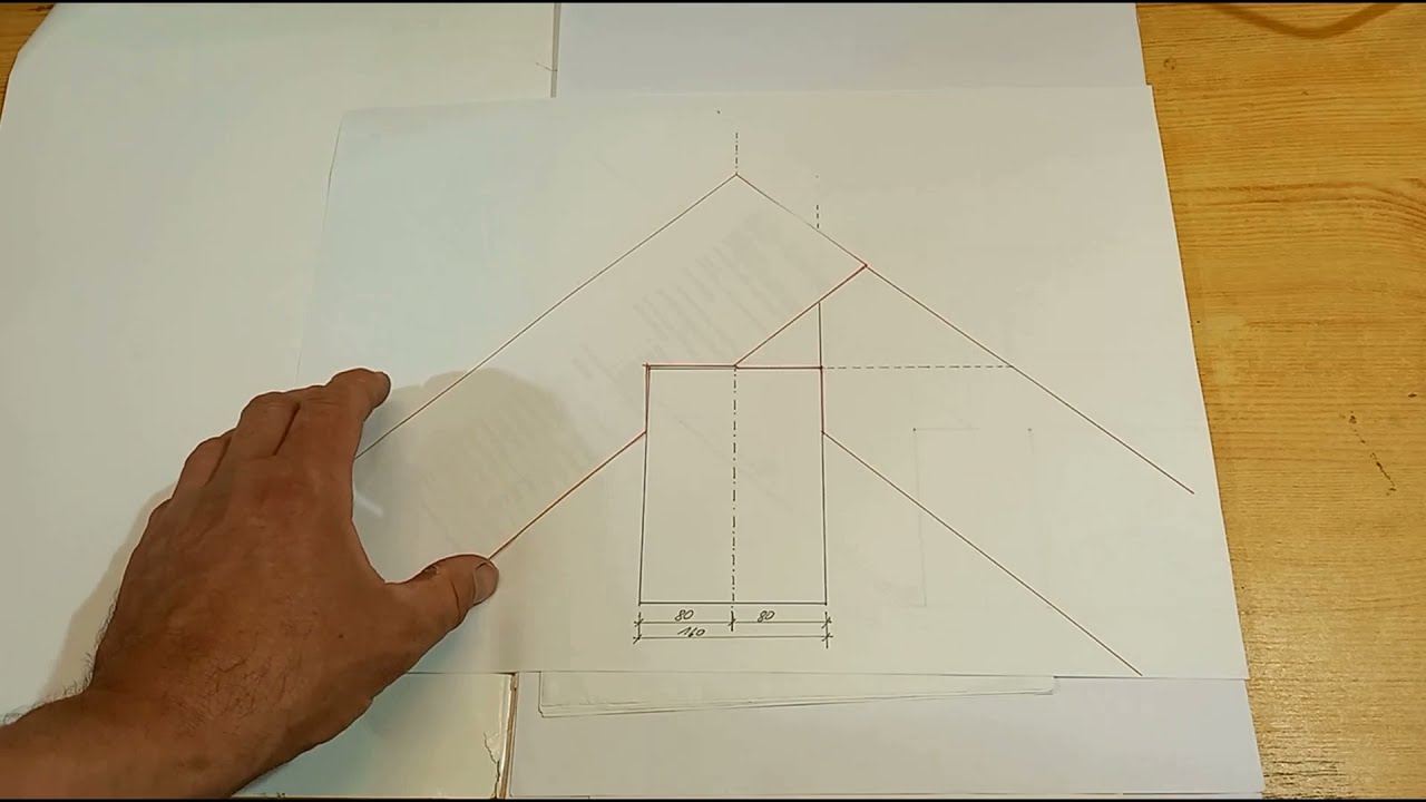 Jak naměřit horní sedlo a plát v hřebeni