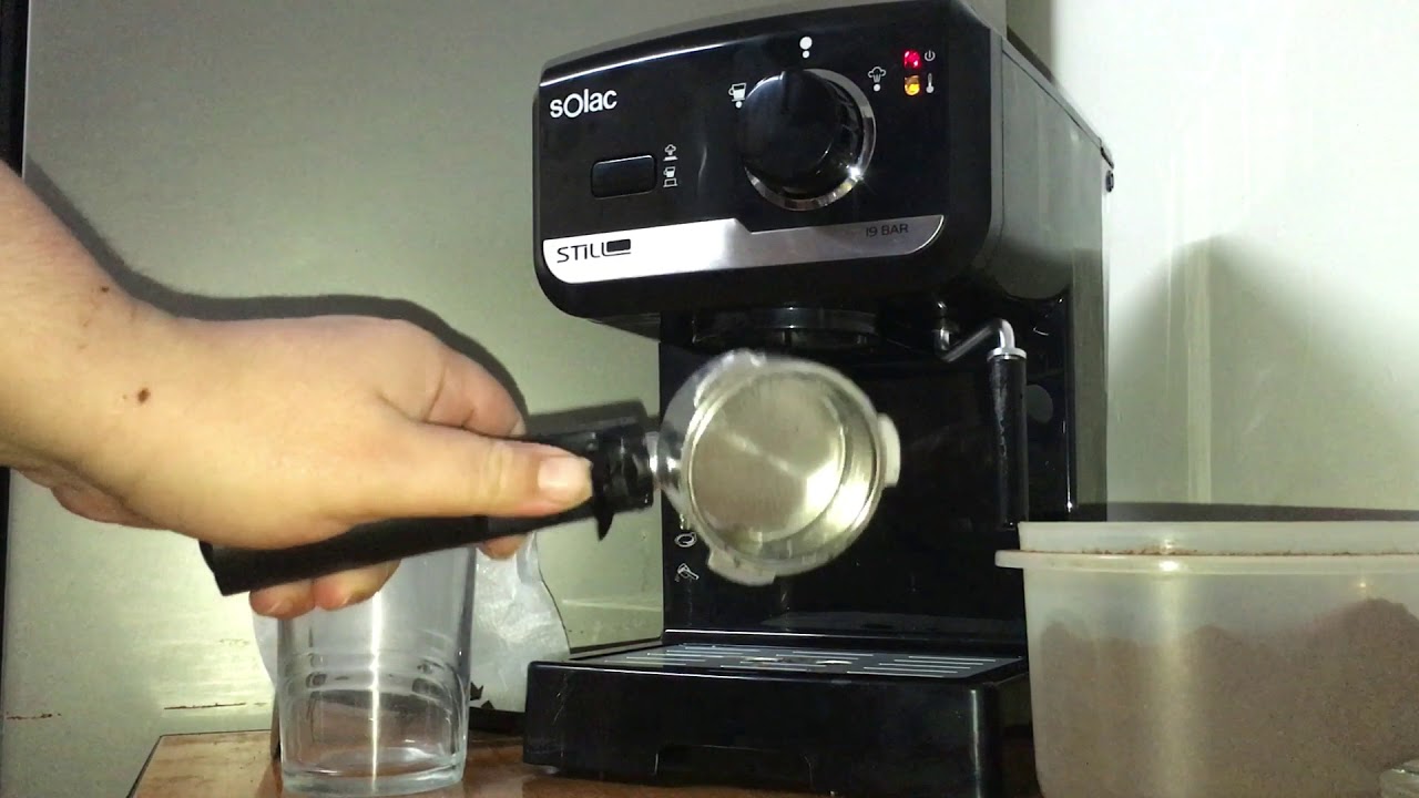 Cafetera Solac Still 19 bares
