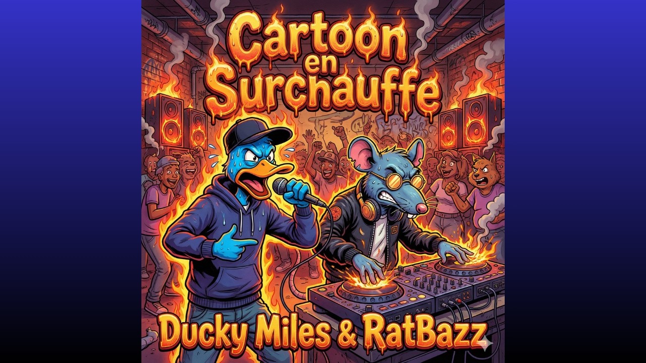 CARTOON EN SURCHAUFFE - Ducky Miles & RatBazz | Jersey Bounce Cartoon