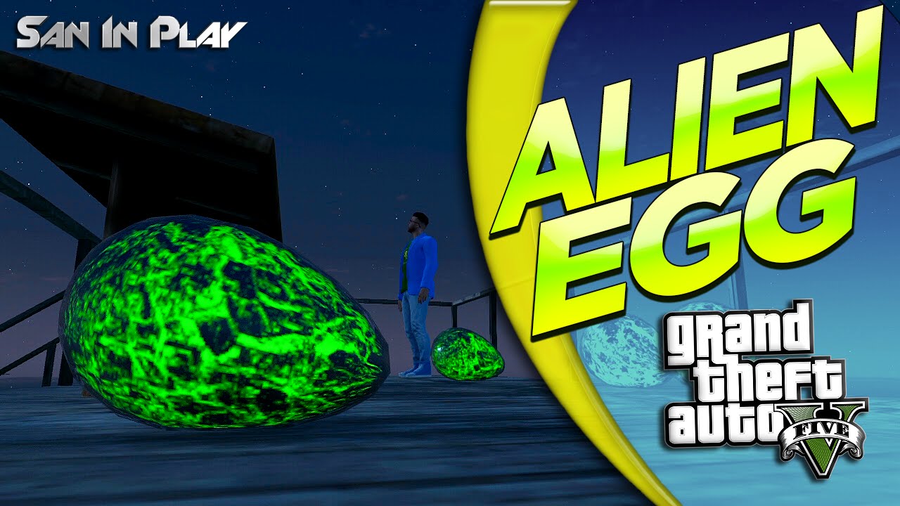 GTA V: O dia em que eu encontrei o ALIEN EGG!