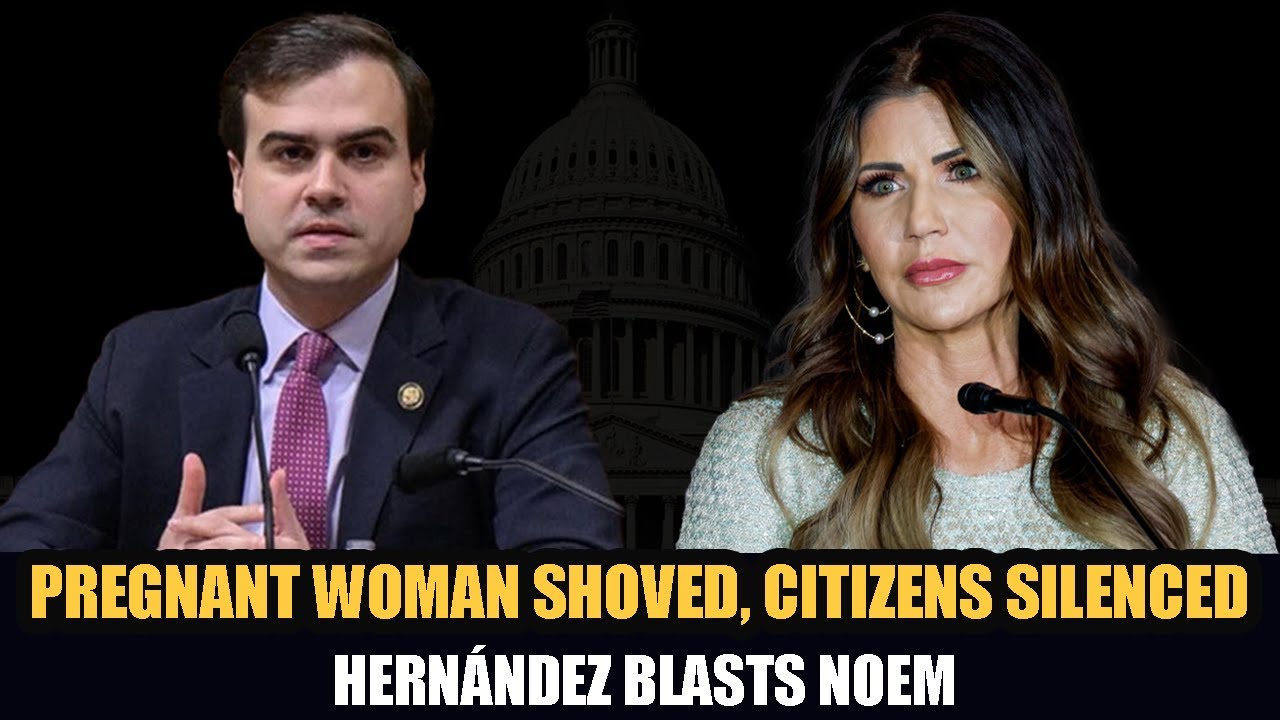 ICE Shoved a Pregnant Woman — Hernández Explodes Over DHS Abuses