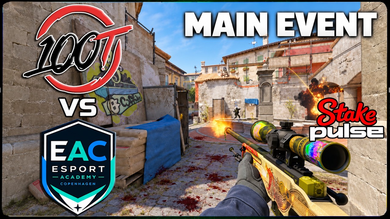 100 Thieves против EAC &mdash; Хайлайты | Stake Pulse Beat II 2026 Групповой этап &mdash; CS2 #100t