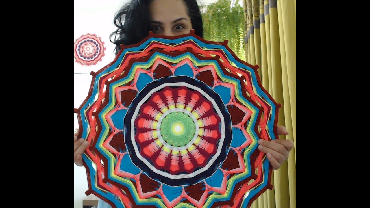 Mandala de L&atilde; - Alegria de Viver - Parte 03 - Expandindo o Centro