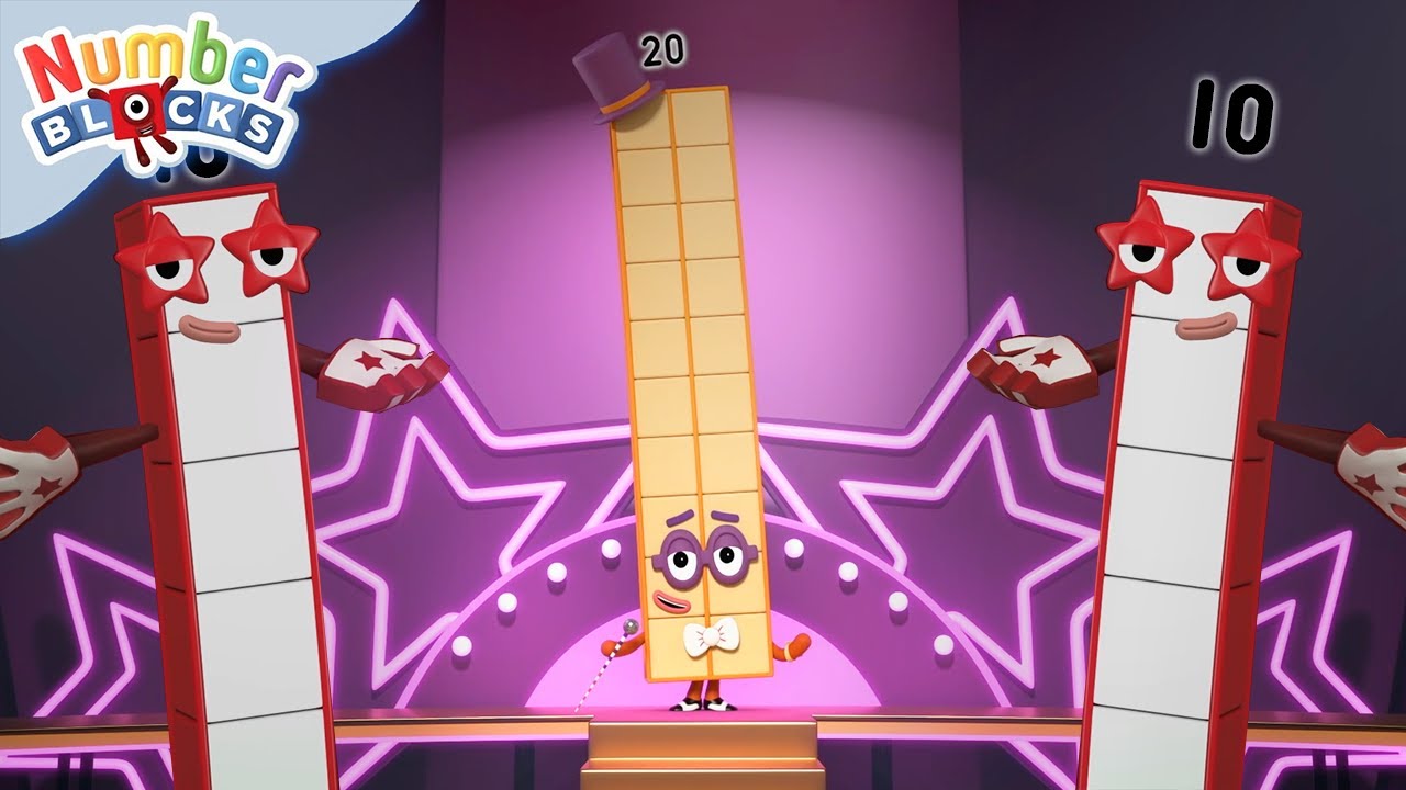 Aprende a Contar hasta 20 | 123 - Dibujos animados para niños | Numberblocks en Español