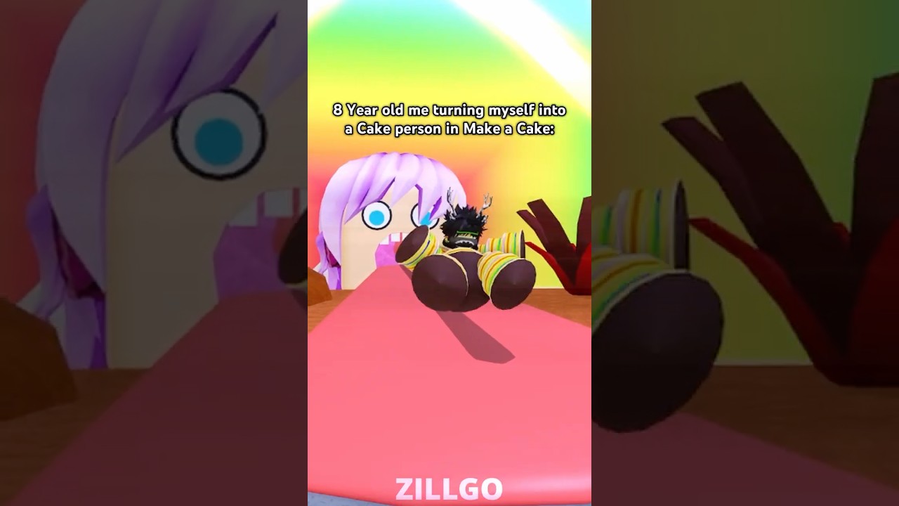 Make a Cake | #zillgo #roblox #animation