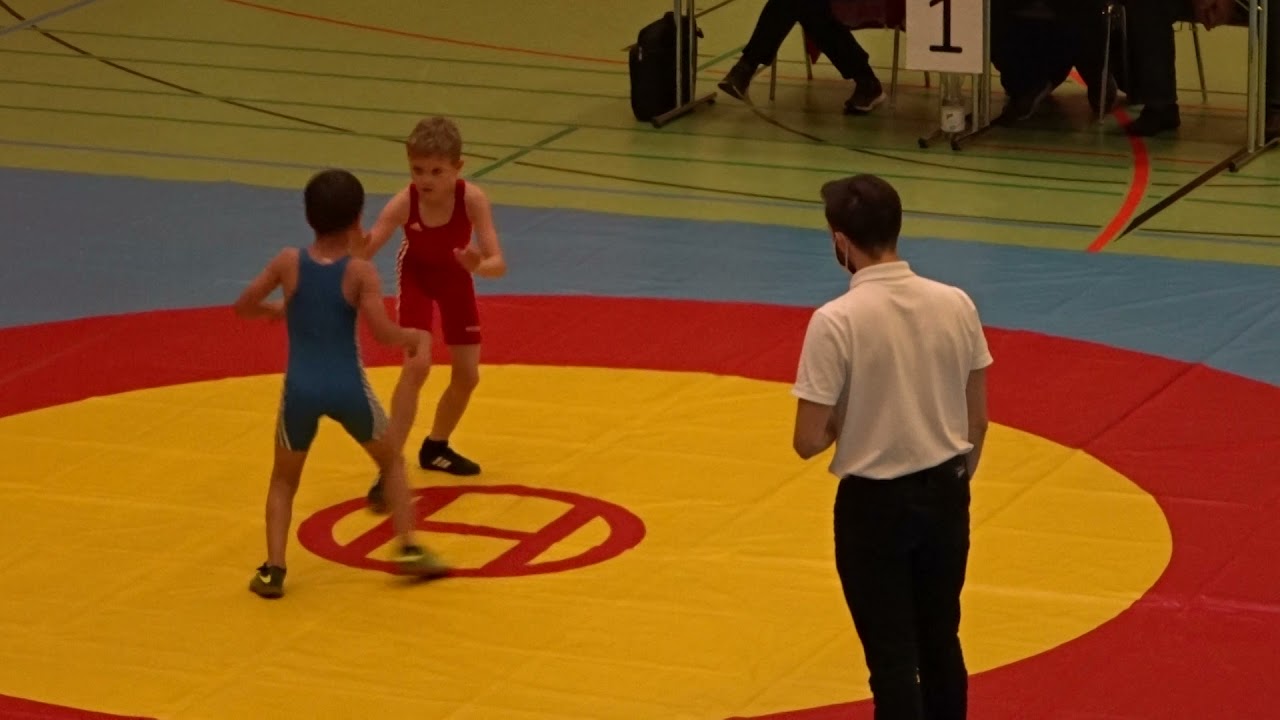 #2 Wotan Reitzig (RKV Karsdorf) - Ousama Alhammoud (RSV Merseburg) E-Jugend 23kg, LEM S.-Anhalt 2021
