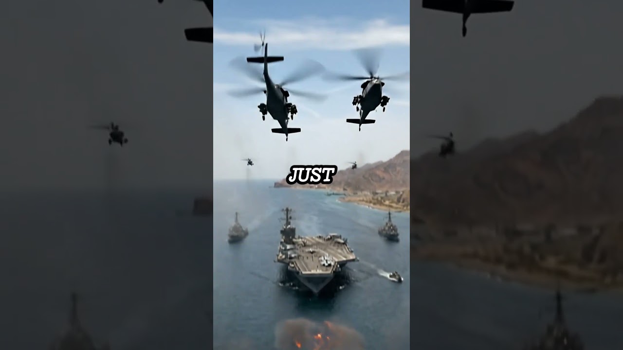 Aircraft Carrier's Worst Fear: Trapped in Red Sea #military #naval #shorts