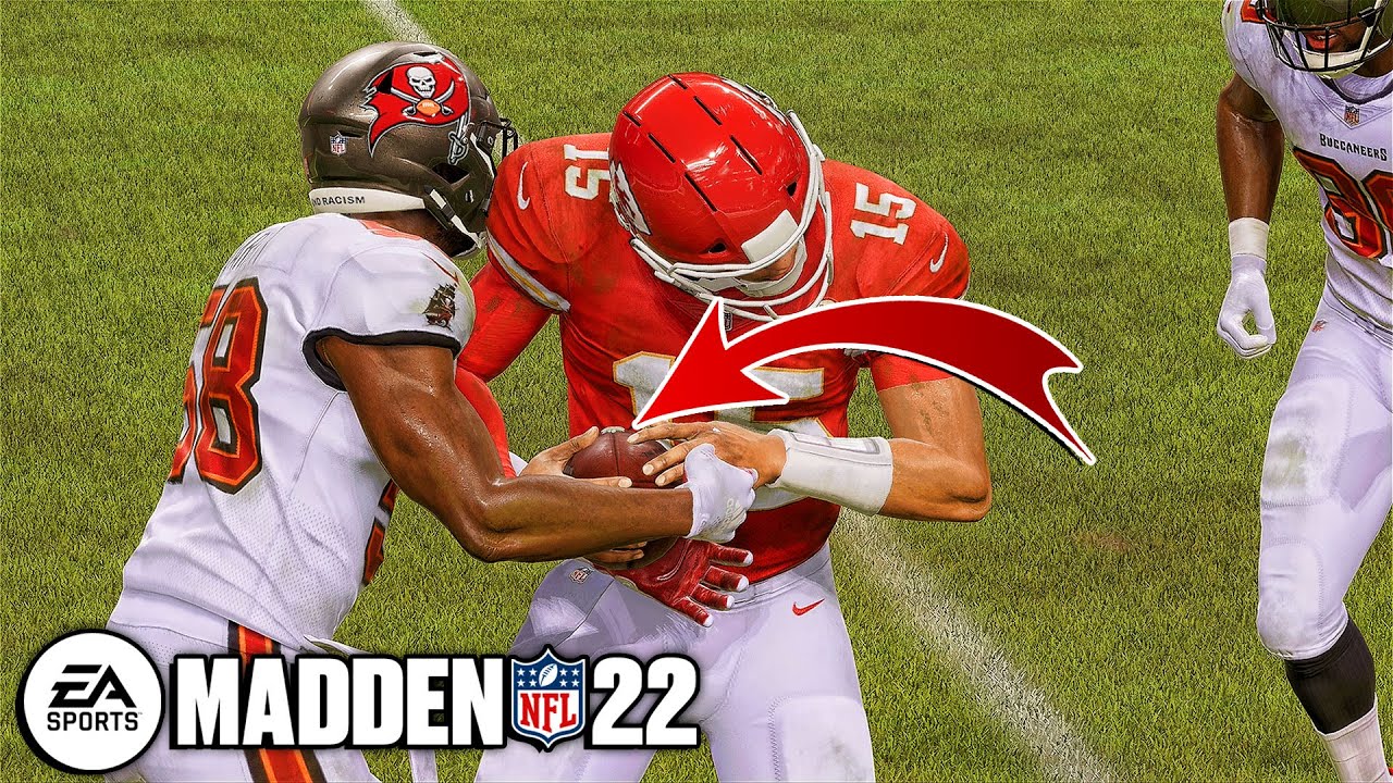 Madden 22 - STRIP SACK ANIMATION