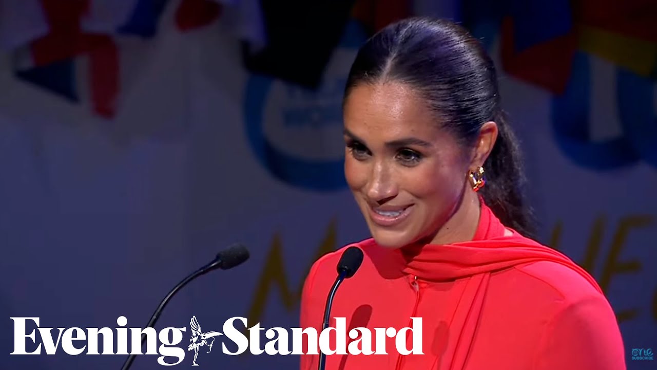Meghan Markle gives keynote speech for One Young World Summit
