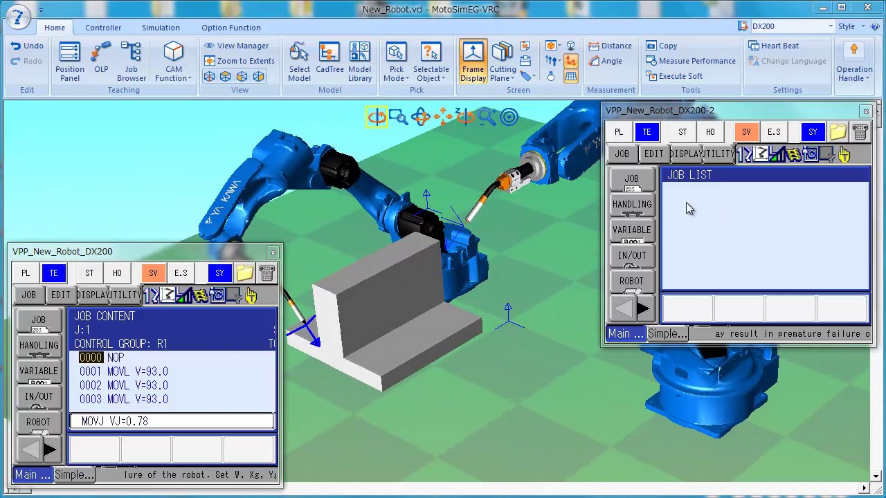 MOTOMAN Arc Welding CAM function