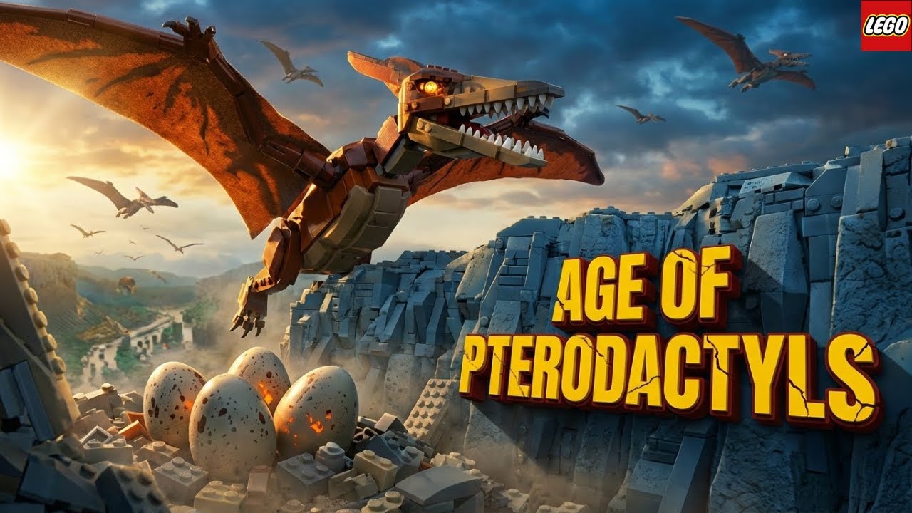 LEGO Jurassic World: AGE OF PTERODACTYLS (AI LEGO Movie)
