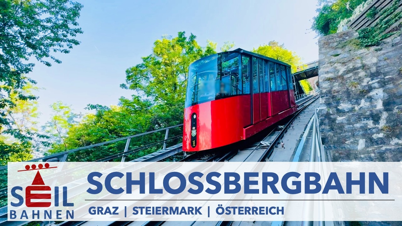 🇦🇹🚠 Schlo&szlig;bergbahn | Standseilbahn | Graz | inkl. Details zur Bahn