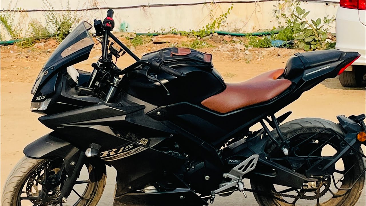 Yamaha R15 v3 handlebar modified like #ttf in Tamil with clear explain