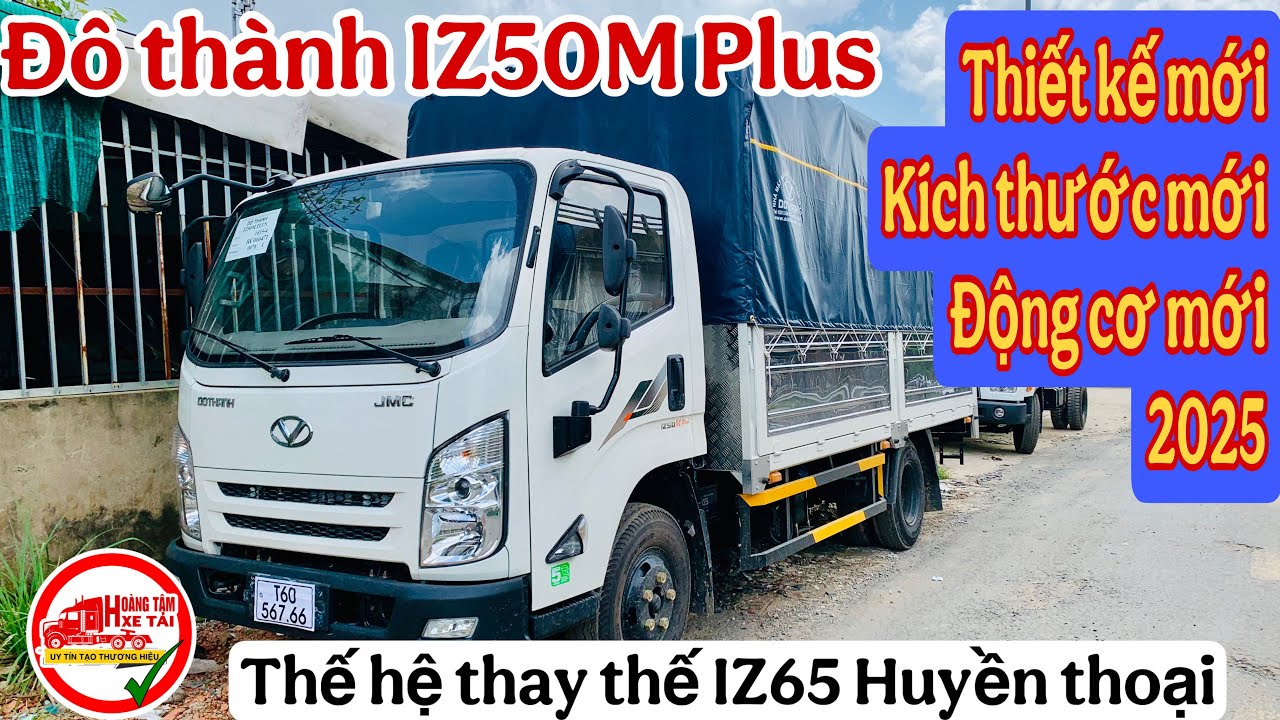 Báo Giá   Xe Tải Đô Thành IZ65M và IZ50M Plus Tải 1T9 3T5 | Động Cơ ISUZU TECH JMC DOTHANH
