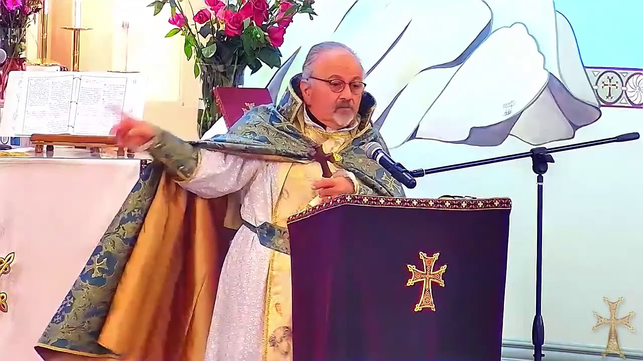 Fr. Vazken Movsesian - Armenian Sermon - 2-14-21 - "Values of Lent"