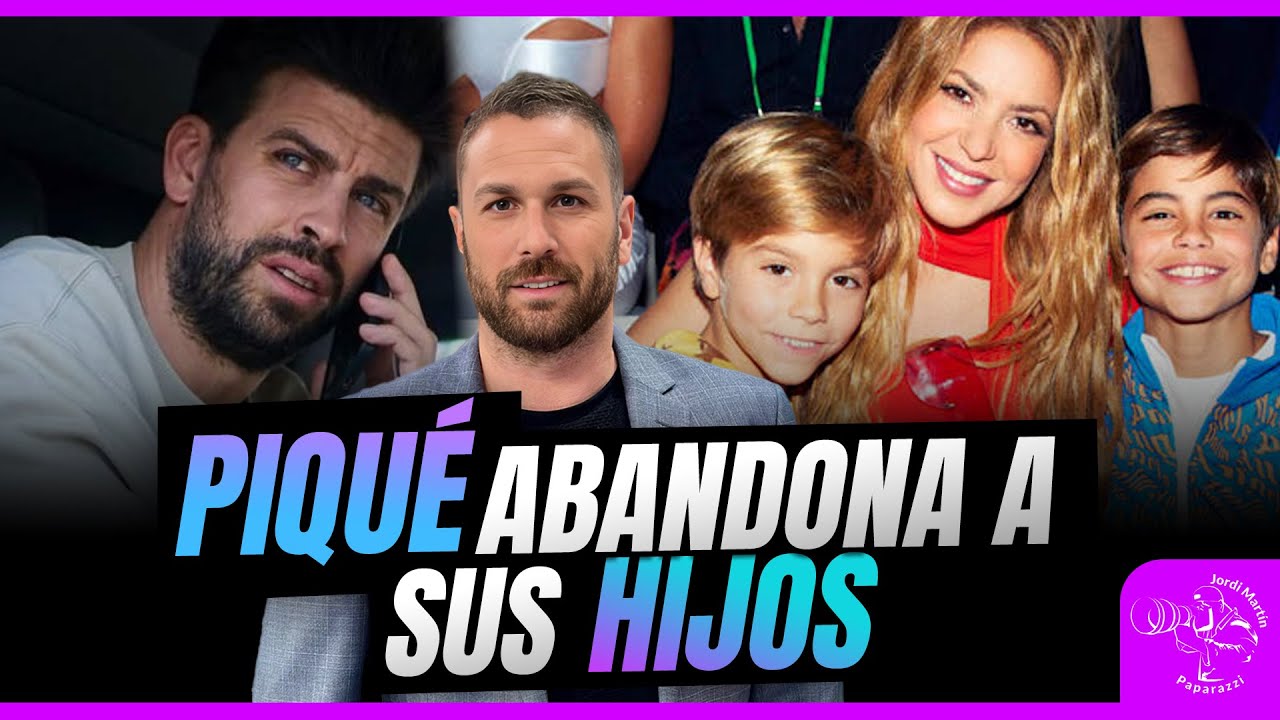 PIQU&Eacute; ABANDONA A SUS HIJOS Y TRAICIONA&nbsp;A&nbsp;SHAKIRA | Jordi Mart&iacute;n Paparazzi