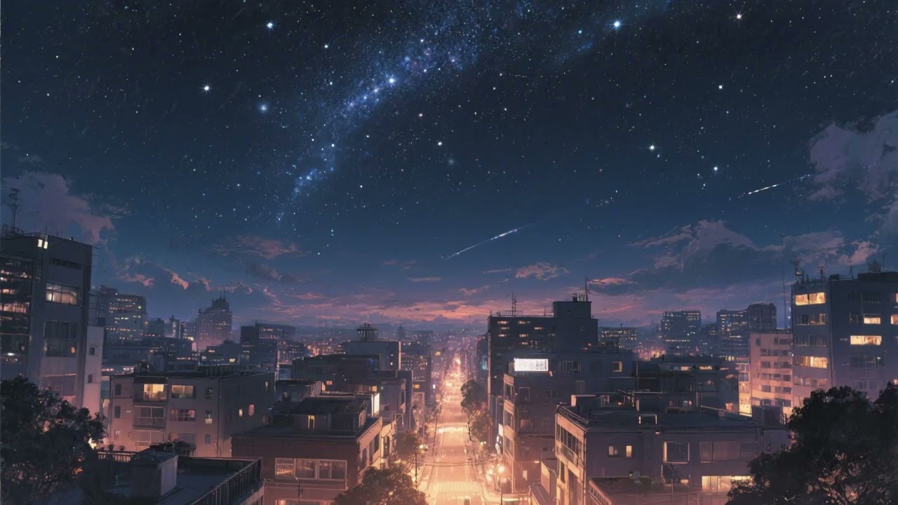 1 Hour Relaxing Piano 🌙 Calm Midnight Ambient | Night Wave