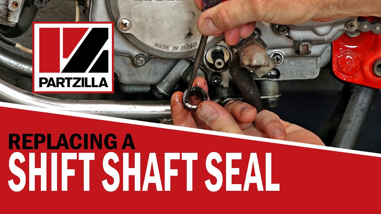 How to Replace a Shift Shaft Seal on a Motorcycle | Shift Shaft Seal Replacement | Partzilla.com