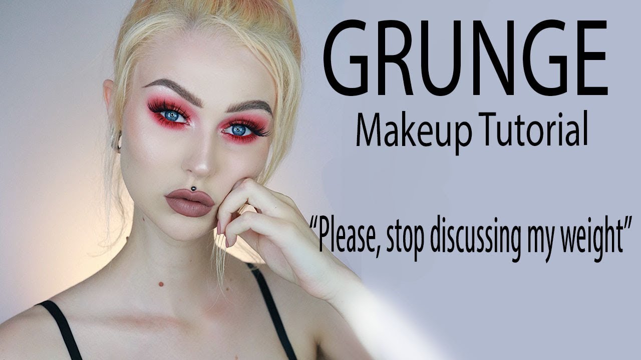 Grunge Makeup | Stop discussing my weight | Trying out New Makeup & Chit Chatting
