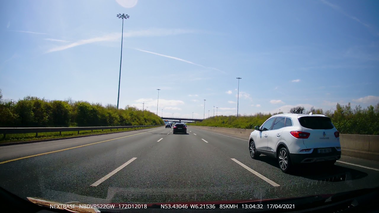 Drive to Dublin after lockdown | M1 Motorway | Nextbase 522GW