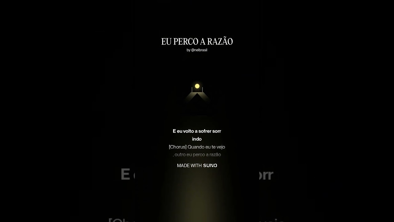 EU PERCO A RAZÃO