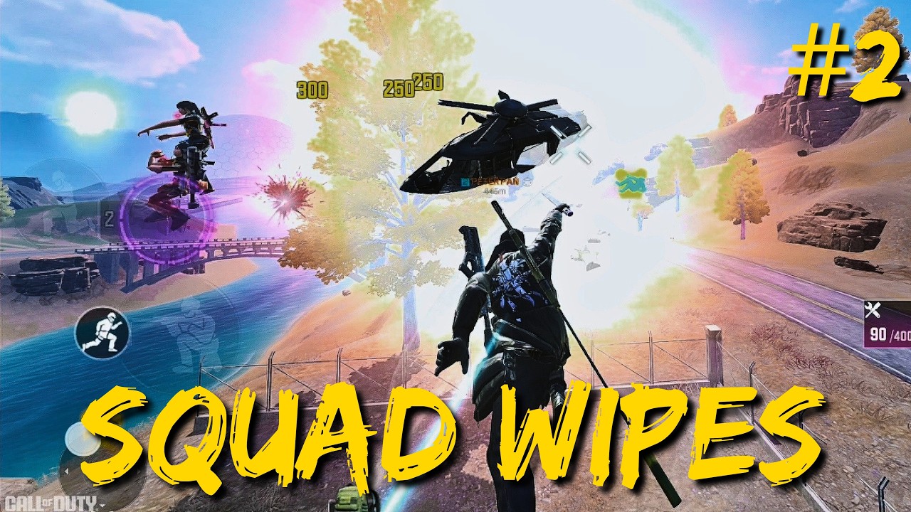Геймплей в COD Mobile Battle Royale и уничтожение отрядов