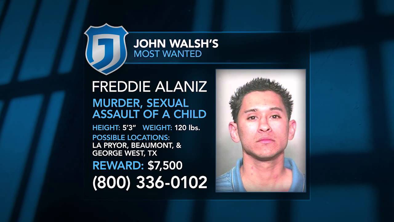 Freddie Alaniz - John Walsh's Most Wanted - Justice Network