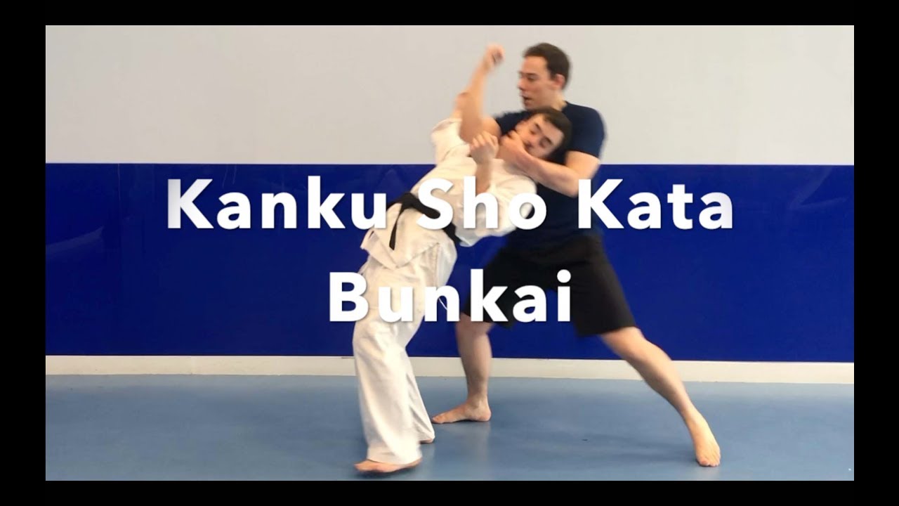 Karate Kata Bunkai - Kanku Sho Morote Uke - Progressive Application - Opening Move