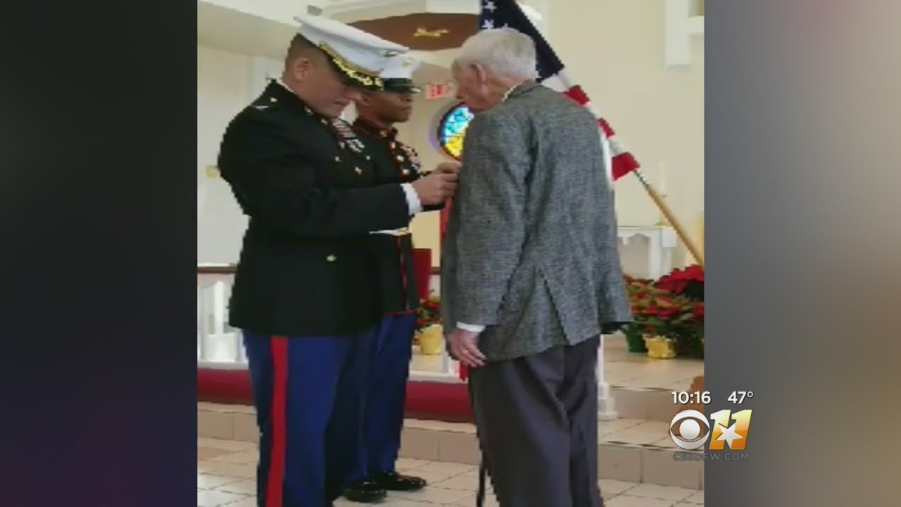 91-Year-Old Retired Marine Becomes One Of The Oldest To Receive Purple Heart