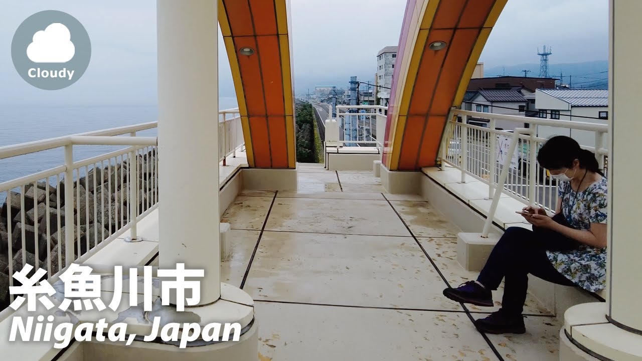 ⁴ᴷ Niigata: Itoigawa (糸魚川) - Japan Walking Tour (June 14, 2021)