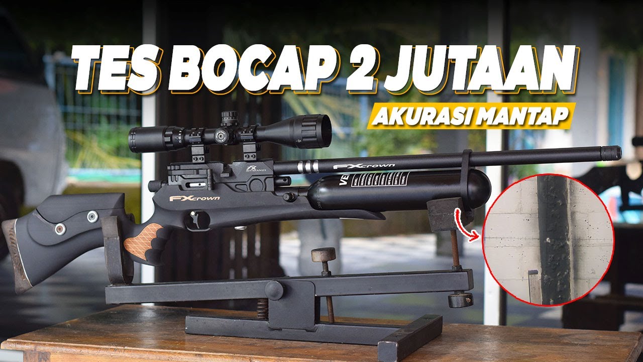 READY STOK BOCAP FX CROWN V7 PROMO 2 JUTA 500 !! HARGA SENAPAN ANGIN PCP BOCAP TERBARU 2025
