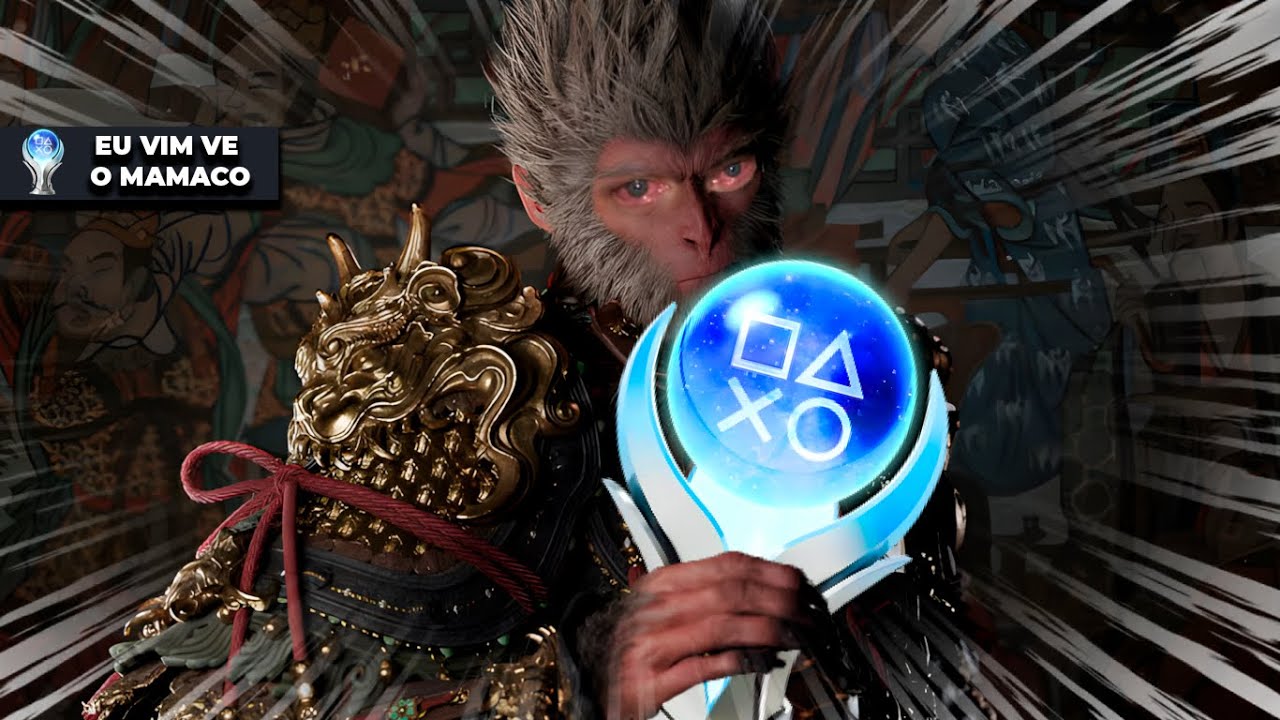 A PLATINA DO MELHOR JOGO DE 2024 É INCRIVEL - BLACK MYTH WUKONG