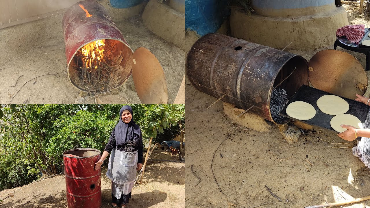 عندك برميل في البيت حضري خبزك بالعواد في دارك مقرمشة أحسن مليون مرة من خبز الحانوت والزنقة