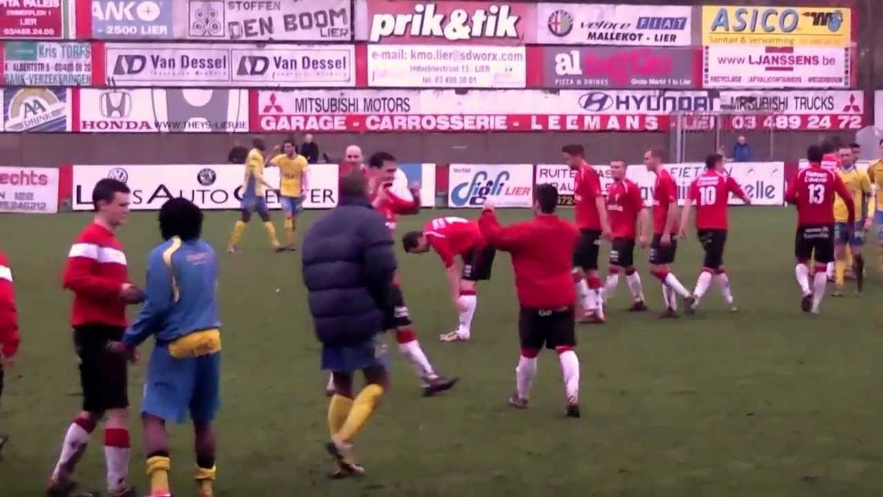 Lyra vs Merksem op 6 januari 2013