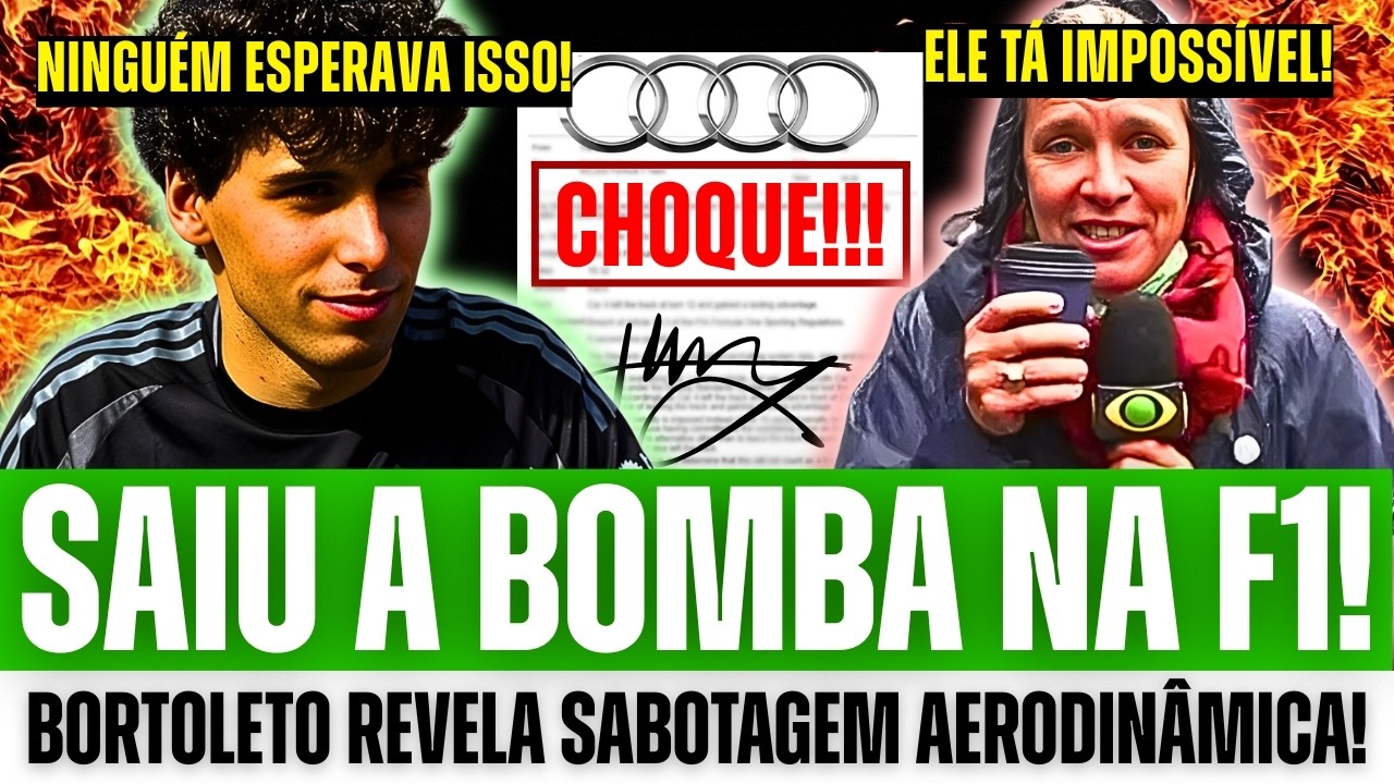 🚨 BORTOLETO HUMILHA CRÍTICOS AO VIVO! AUDI REVELA SEGREDO CHOCANTE E DEIXA RIVAIS EM PÂNICO!