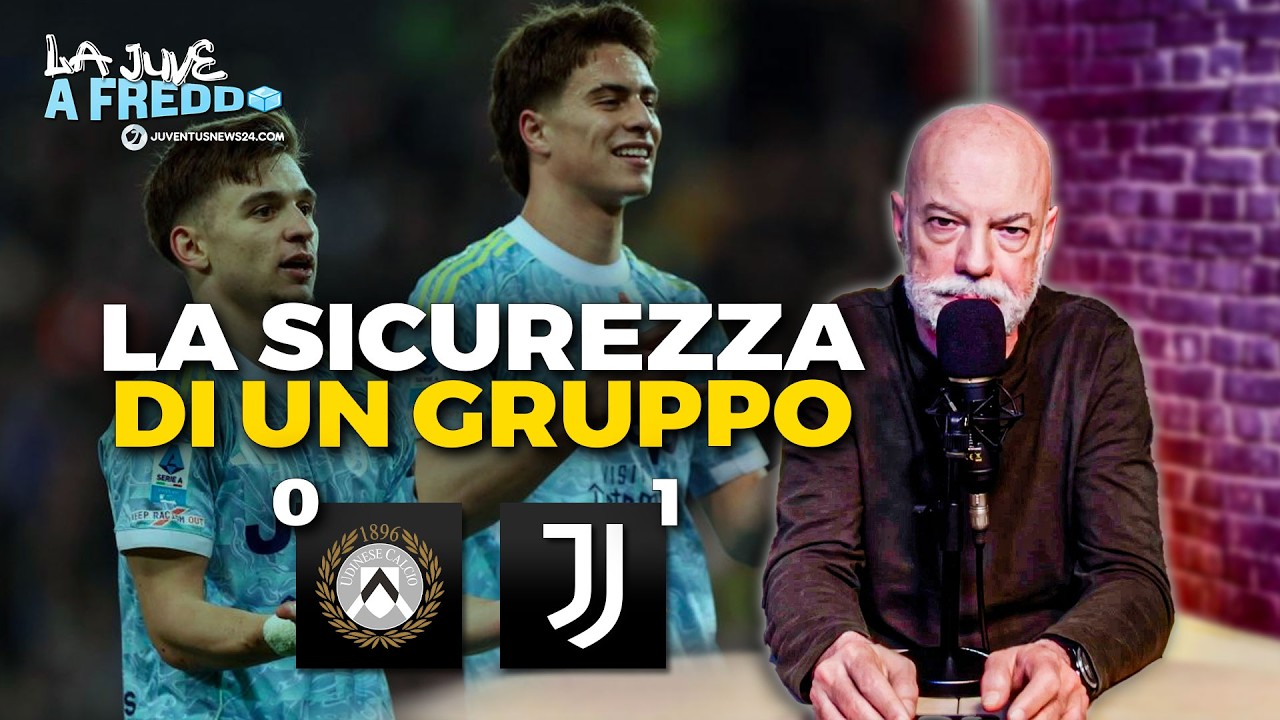 Udinese Juve 0-1: gara non semplice ma CONVINCENTE, la spaccatura tra TITOLARI e RISERVE