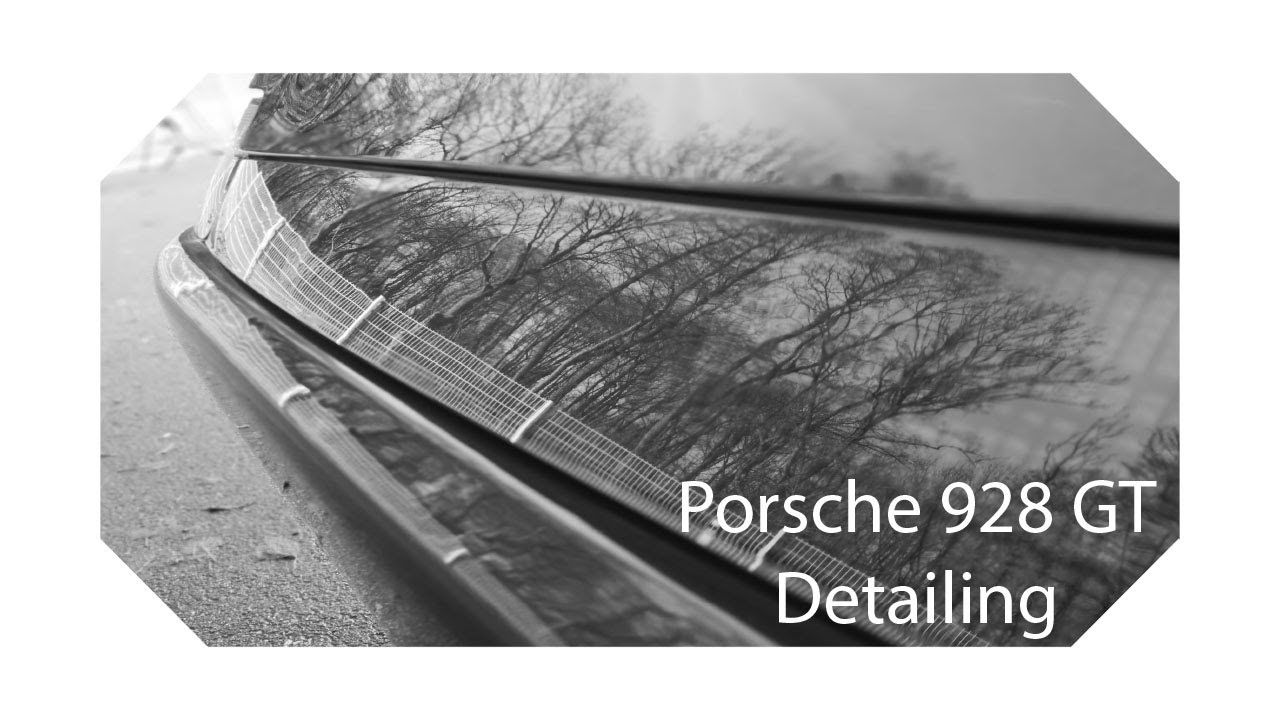Porsche 928 GT meets Heinz Detailing and Zymöl Carbon