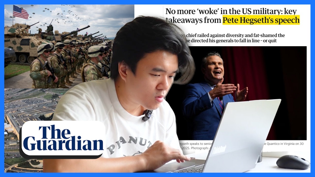 Bộ trưởng Chiến tranh Mỹ n&oacute;i g&igrave; về qu&acirc;n đội? Vui Vẻ học tiếng Anh qua b&agrave;i b&aacute;o hot từ The Guardian!