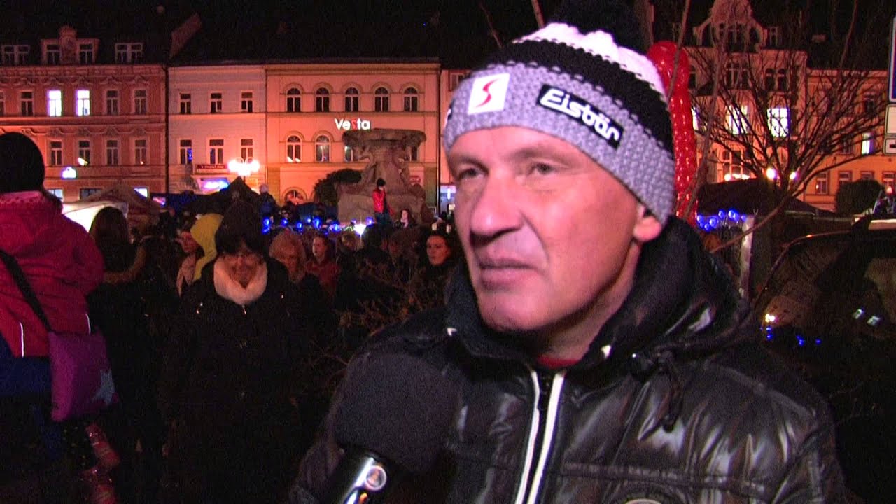 Děčín - Rozsvěcení vánočního stromu - 30.11.2014 (REGIA TV)